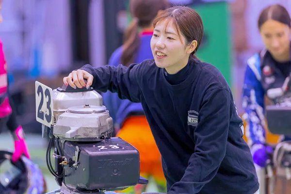女子戦線で急成長を続ける若手レーサー