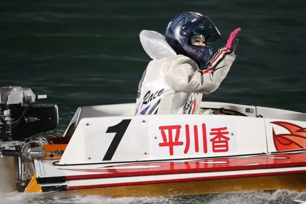 デビュー初優勝を飾った平川香織