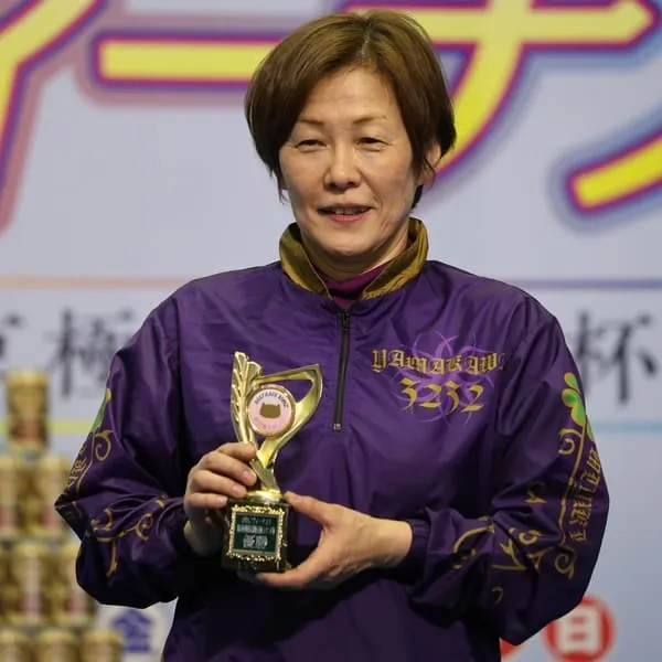 ヴィーナスシリーズ第23戦で優勝した山川美由紀