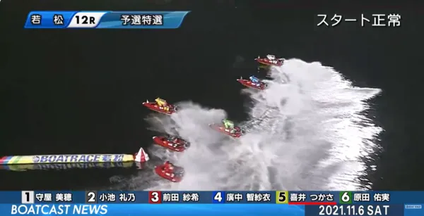 攻めのレースを見せる喜井つかさ