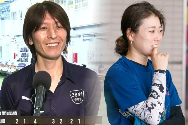 師匠の佐々木和伸選手と喜多須杏奈選手