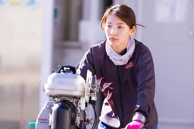 真剣な眼差しの土屋南選手