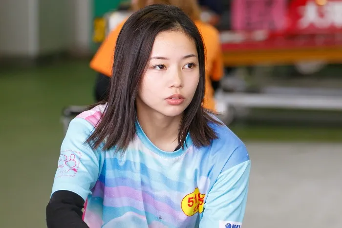 凛々しい表情の北村寧々選手