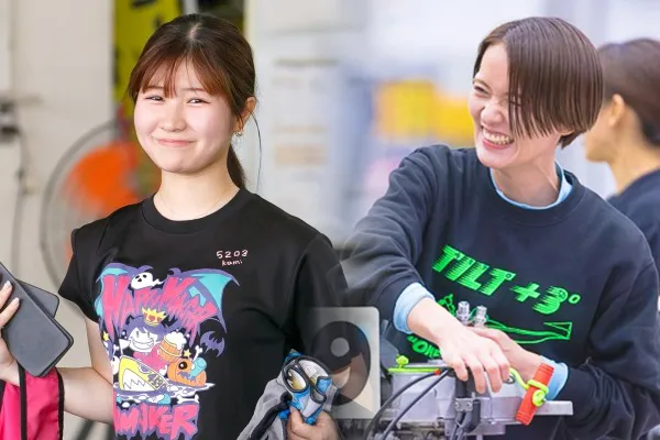 渡邉優美選手と神里琴音選手
