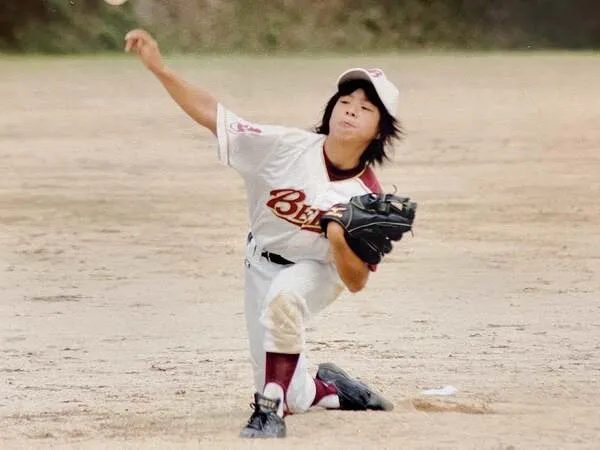 野球少女時代の山田選手