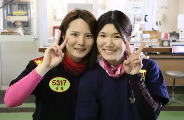 同期の三嶌さらら選手とのツーショット